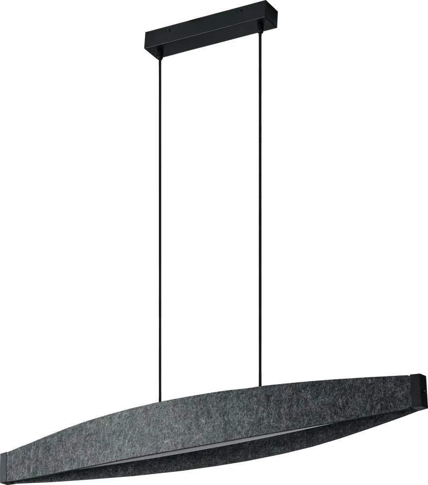 Osram - LED żyrandol na lince DECOR FLAT LED/23W/230V szary