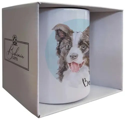 Bohemia Gifts Ceramiczny kubek - Border Collie,350 ml