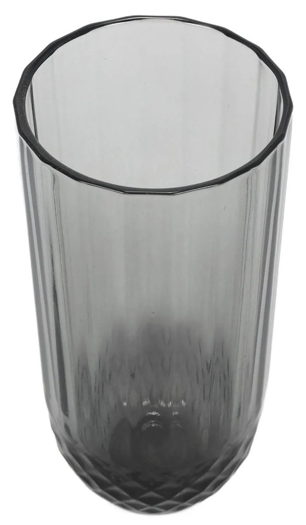 Szklanka z szarego szkła, 345 ml