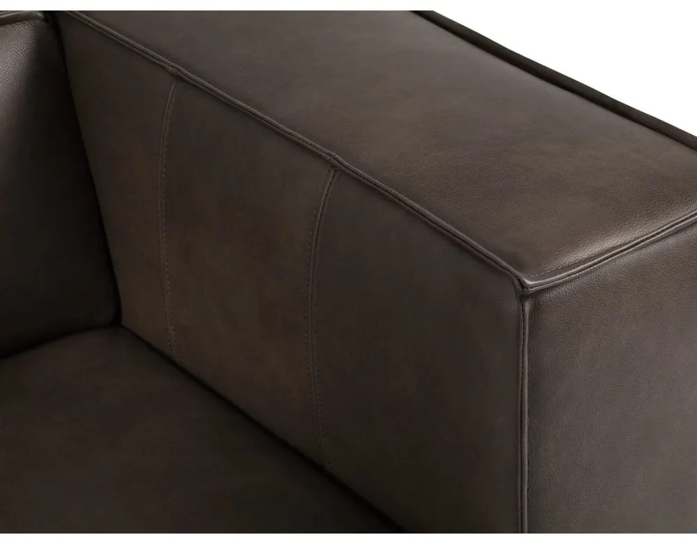 Brązowa skórzana sofa 212 cm Madame – Windsor &amp; Co Sofas