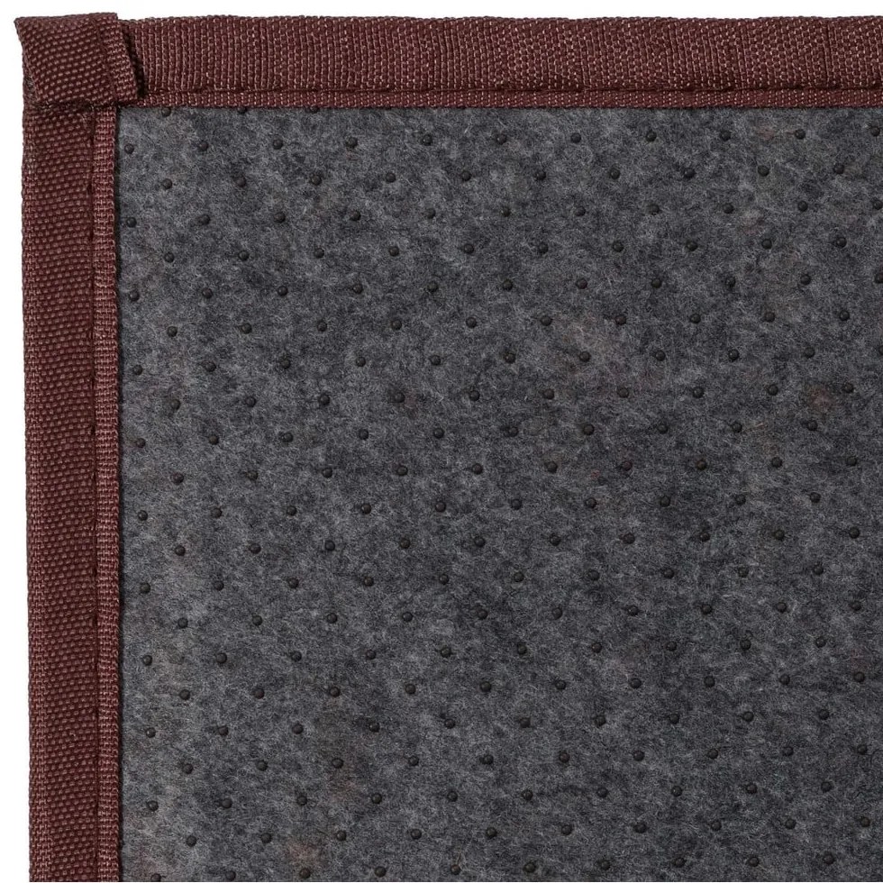 Musztardowo-brązowy bambusowy chodnik 75x175 cm – Casa Selección