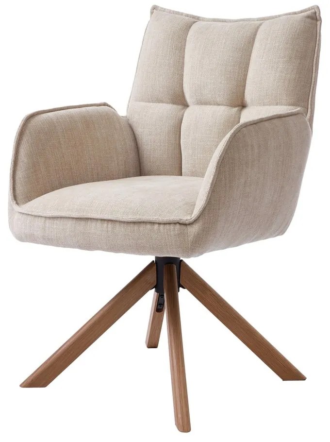 Kremowe krzesła zestaw 2 szt. Marilla – Unique Furniture