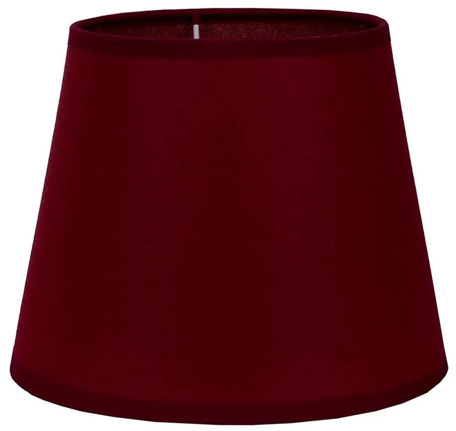 Duolla - Abażur do lampy stojącej CLASSIC L E27 pr. 38 cm bordowy