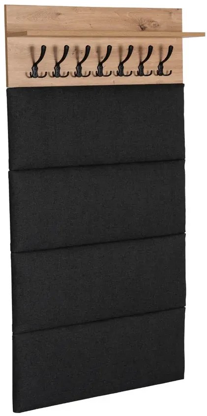 Tapicerowany ścienny wieszak 80 cm P5-B61