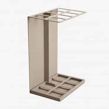 Stojak Na Parasole Z Żelaza Eulalia Moka Brown - Sklum