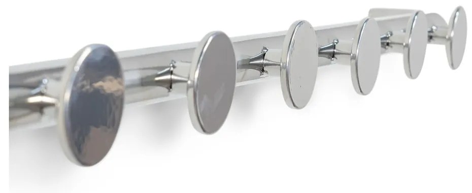 Metalowy wieszak ścienny w kolorze srebra 75 cm Retro – Spinder Design