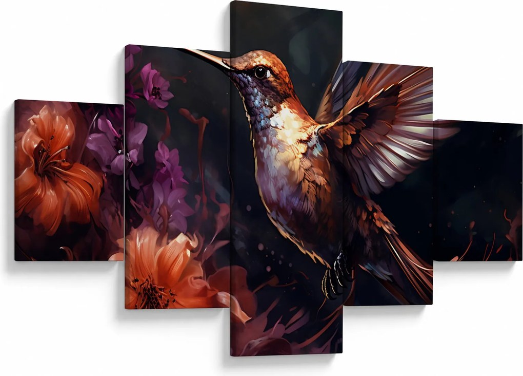 Obraz - Koliber (125x70 cm)