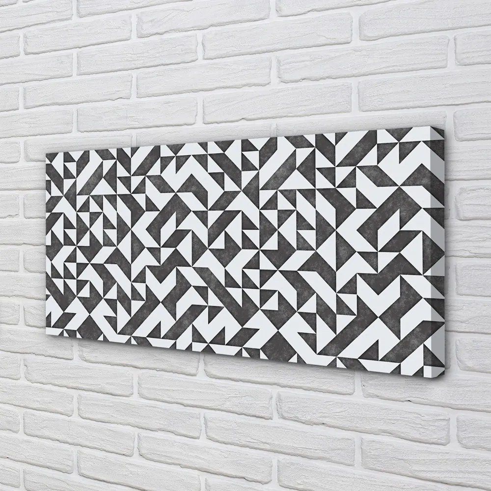 Obraz drukowany na płótnie Abstrakcyjne Wielokąty