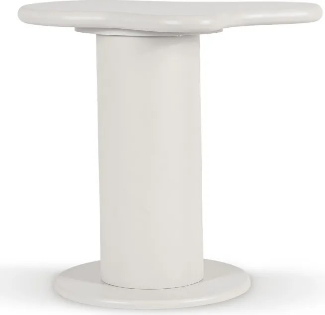 Stolik Kawowy PASCAL 60 cm Biały Nowoczesny