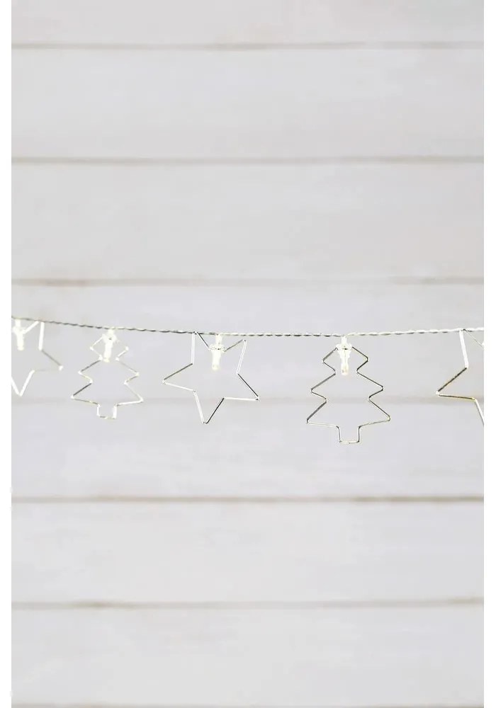 Girlanda świetlna ze świątecznym motywem długość 160 cm liczba żarówek 10 szt. Tri – Markslöjd