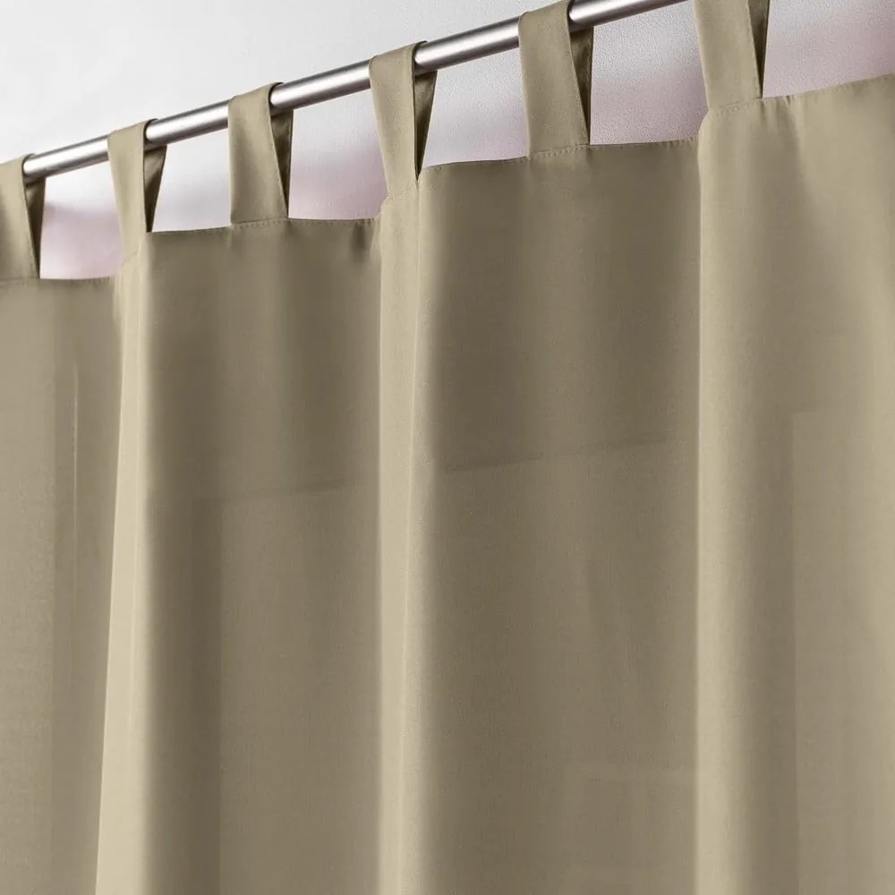 Beżowa zasłona 140x260 cm Essentiel – douceur d'intérieur