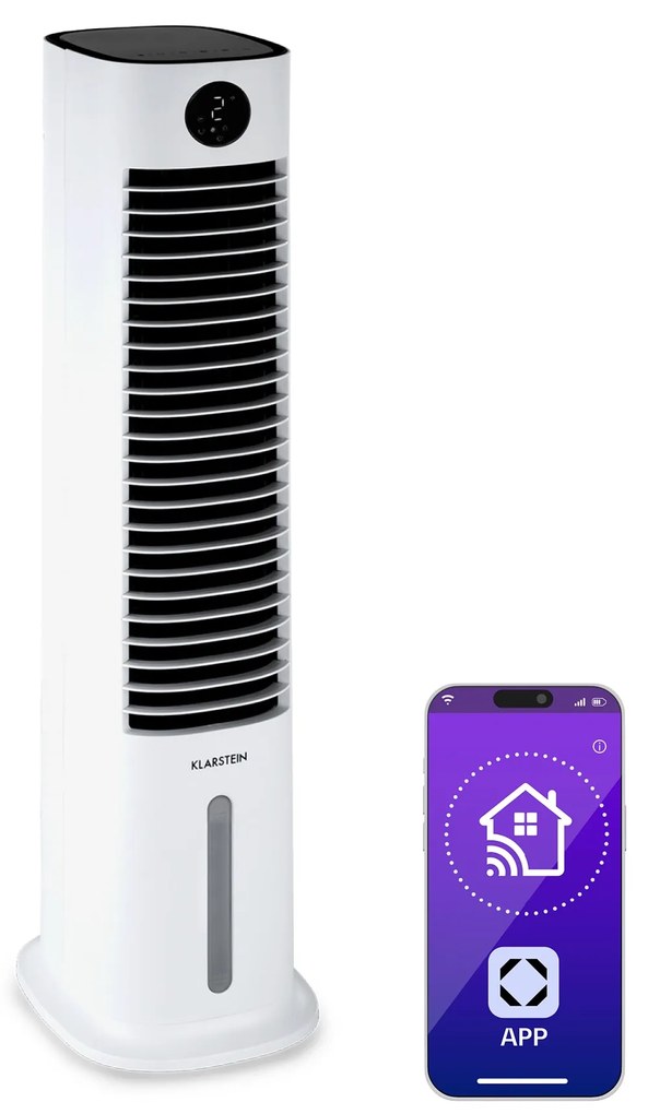 Klarstein Skytower Smart 8L 460m³/h Rashlađivač zraka Bijela