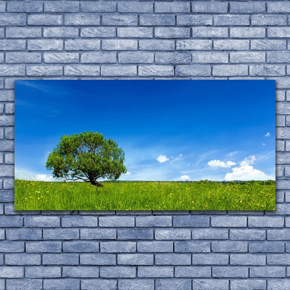 Obraz na płótnie Zielony Pejzaż Parkowy