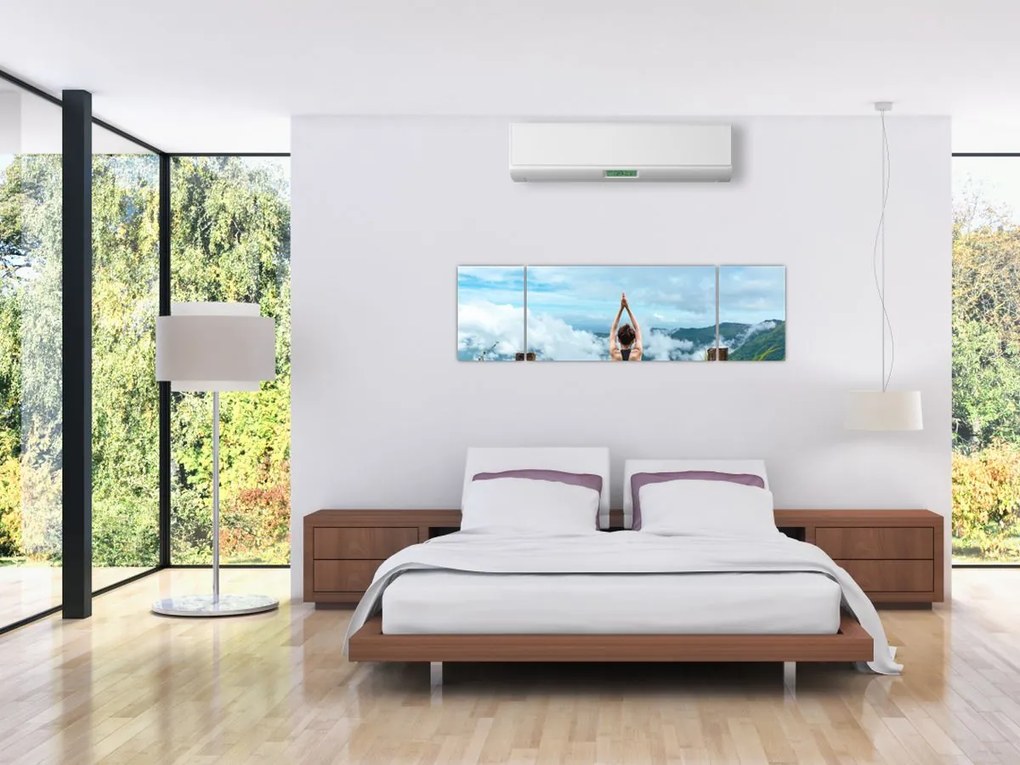 Obraz - Joga (170x50 cm)