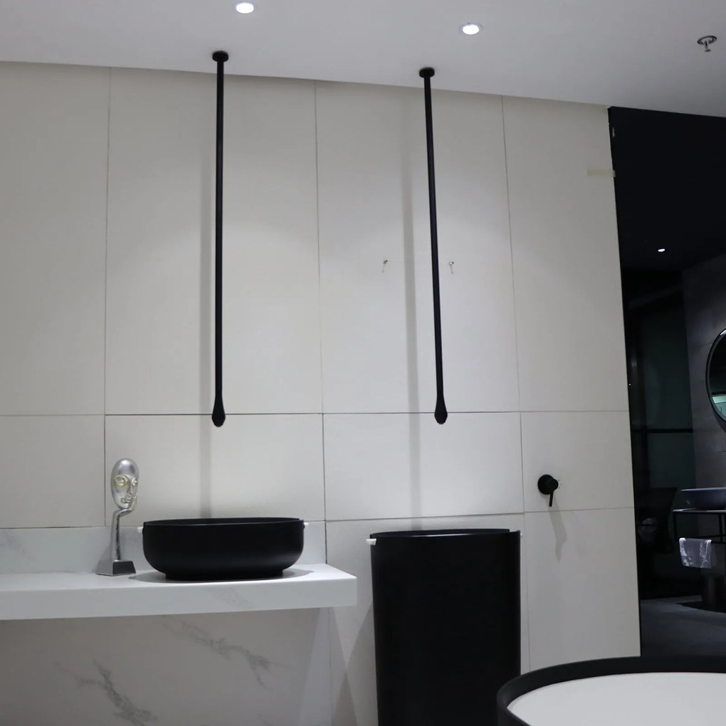 Bateria umywalkowa sufitowa DROP 135