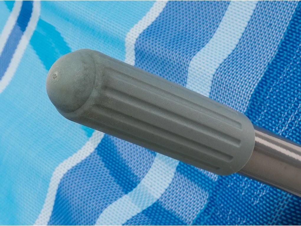 Happy Green Leżak plażowy niebieski, 142 x 60 x 96cm