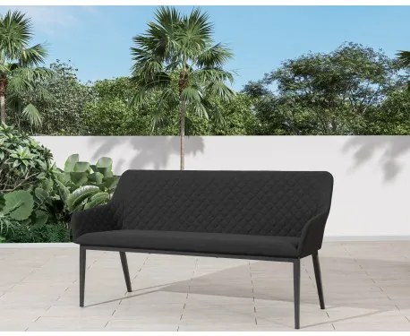 PARIS LIKA-TEX® antracyt - luksusowa sofa ogrodowa 3-osobowa
