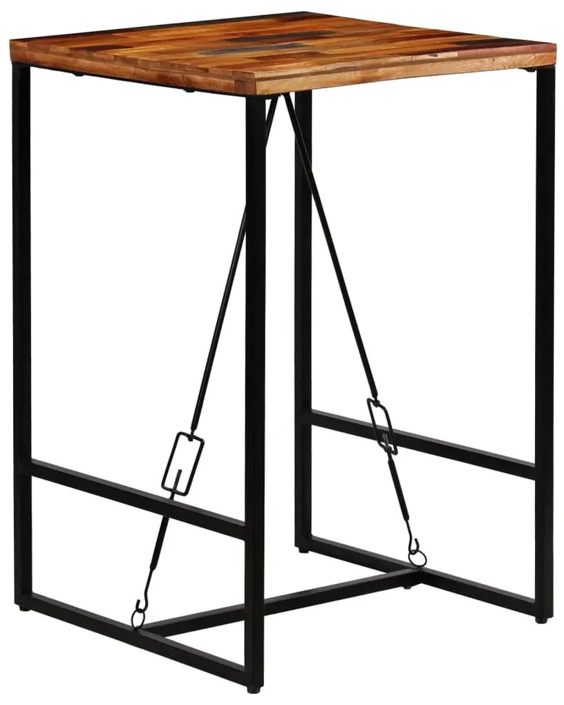 Industrialny stolik barowy 70x70 – Arenzo 2X