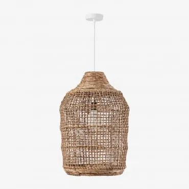 Lampa Sufitowa Wisząca Arantxa Biała & Ø38 Cm - ↑55 Cm Arantxa - Sklum