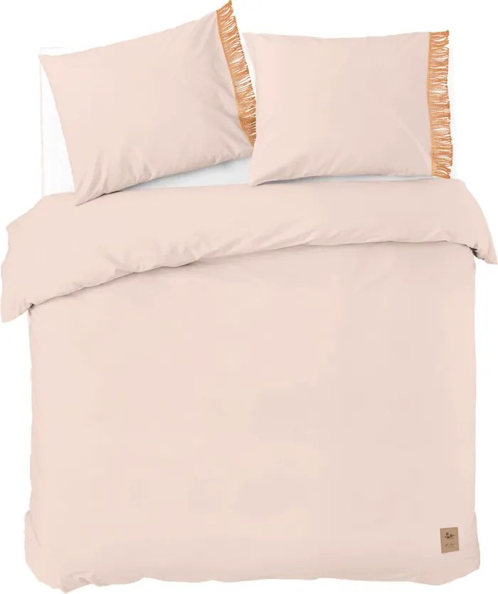 PrzytulneMieszkanie.pl PrzytulneMieszkanie.pl PROMOCJA Bawełniana pościel ÉCLAT jasnoróżowa II.jakość Rozmiar pościeli: 2 szt 60 x 70 cm | 220 x 240 cm
