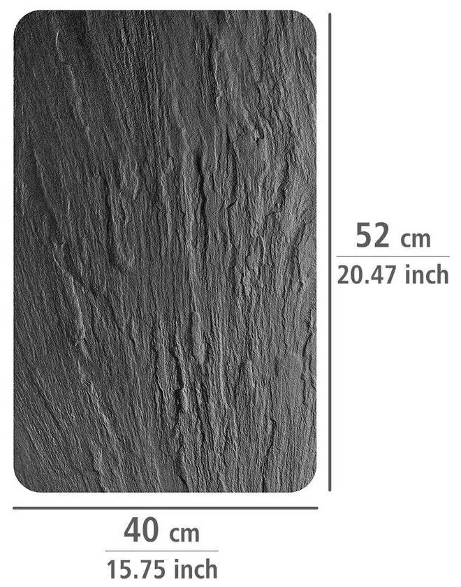Szklane płyty ochronne SLATE XL na kuchenkę – 2 sztuki, WENKO