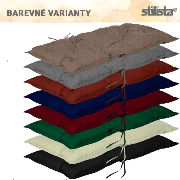 STILISTA Zestaw 2 poduszek do krzeseł niskich, kremowy