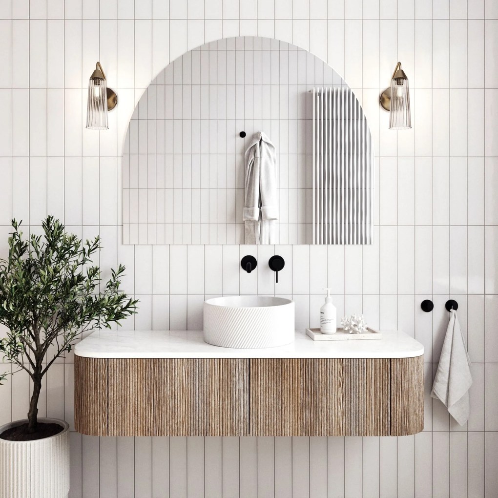 Lustro owalne oszlifowane portalowe bezramowe bez podświetlenia 100 X 78 CM RONA | Różne kolory szkła : Kolor tafli szkła - Srebrny