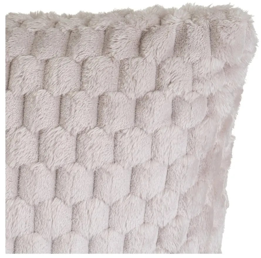 Poduszka dekoracyjna z mikropluszu 45x45 cm Fur Velvet – Casa Selección