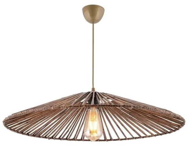 Lampa wisząca Conic, brązowy