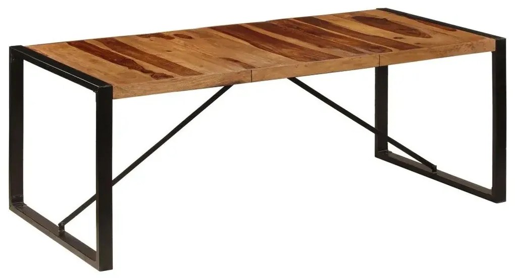 Industrialny stół z sheesham 100x200 Z2-T04