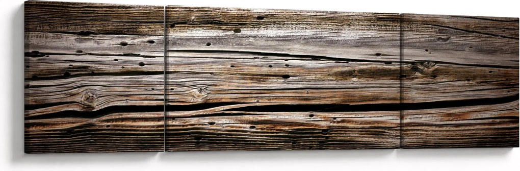 Obraz - drewno sezonowe (170x50 cm)