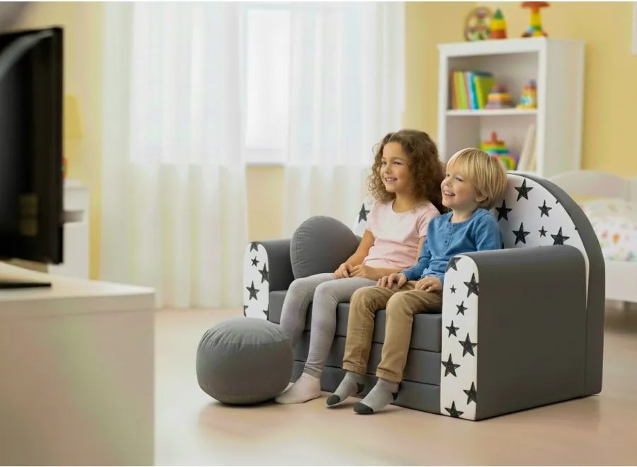 Kanapa/sofka Dla Dziecka, Piankowa Rozkładana 160cm - Ac1