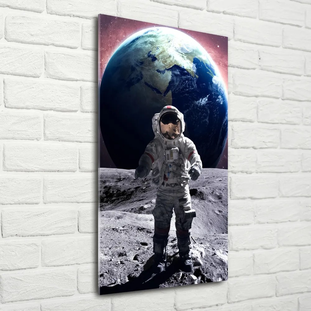 Foto obraz szkło akryl pionowy Astronauta