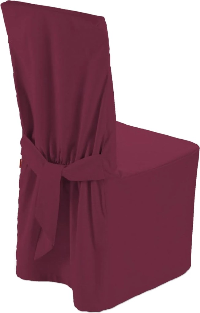 Pokrowiec na krzesło kolor sliwkowy