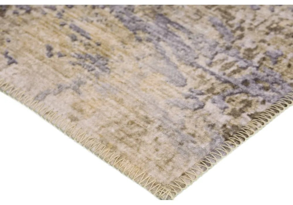 Jasnoniebieski/jasnobrązowy dywan odpowiedni do prania 120x180 cm Sandstorm – Vitaus
