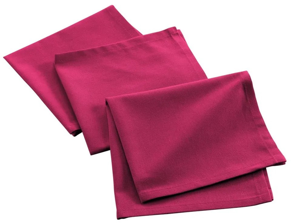 Tekstylne serwetki zestaw 3 szt. 40x40 cm Mistral – douceur d'intérieur