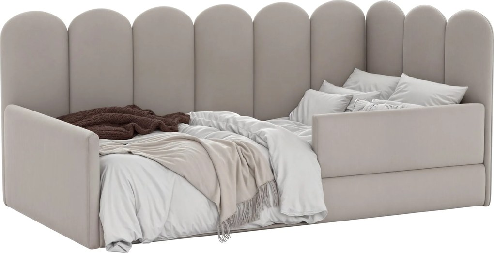 Łóżko dziecięce przypodłogowe JASMINE - 90x200 - 160 cm