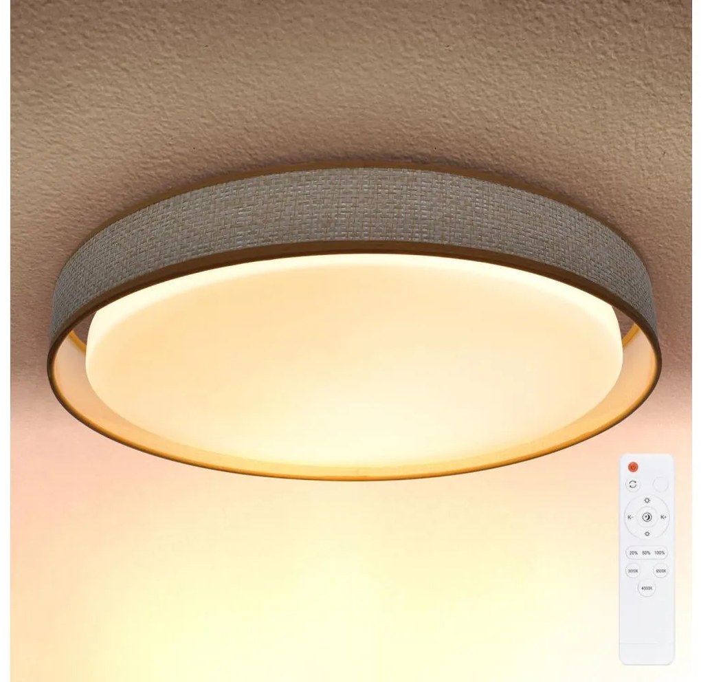 Brilagi - LED Plafon ściemnialny KIANIA LED/48W/230V 3000-6500K + pilot