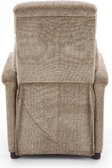 Rozkładany fotel wypoczynkowy z tkaniny Jordan