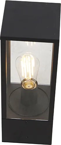 Inteligentna lampa podłogowa zewnętrzna czarna 40 cm IP44 z WiFi ST64 - Charlois
