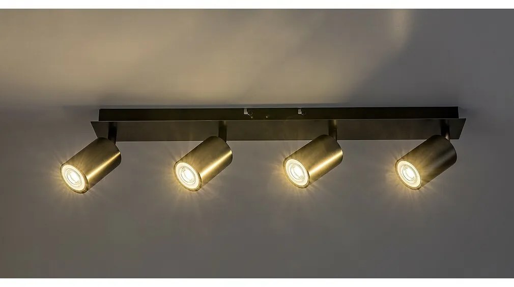 Rabalux 73074 nowoczesna lampa punktowa Gerhard, 4x spot GU10 max. 15 W