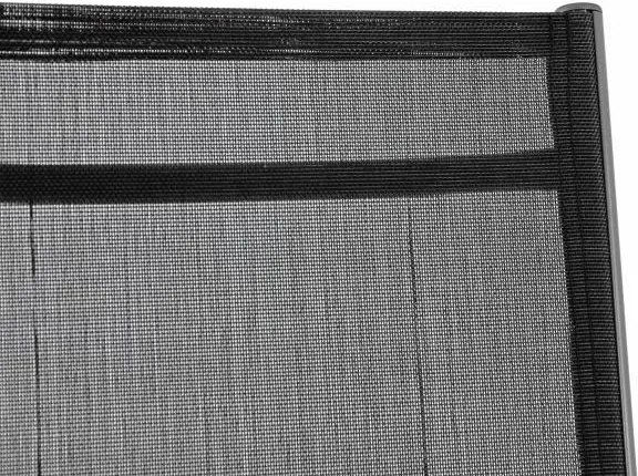 Ogrodowe aluminiowe krzesło składane z podnóżkiem RELAX - an