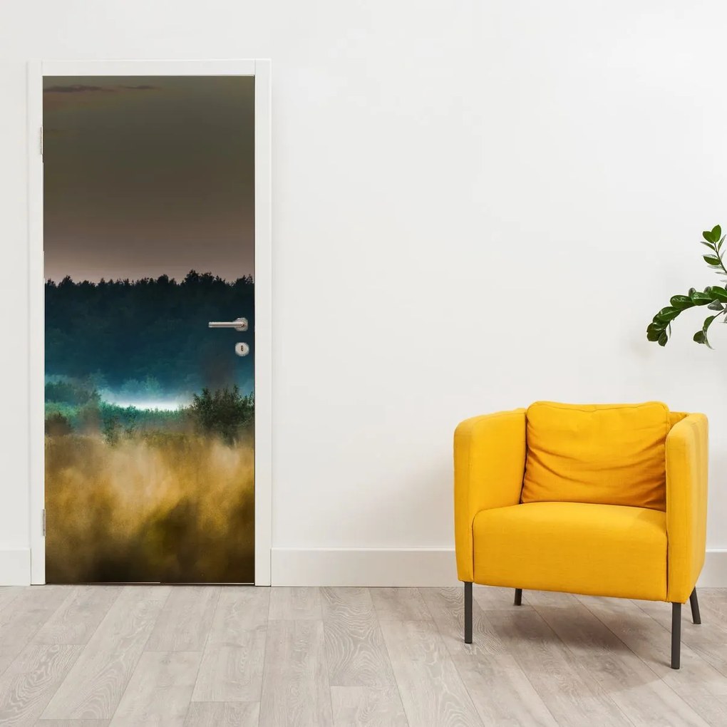 Fototapeta na drzwi - Górski krajobraz (95x205cm)