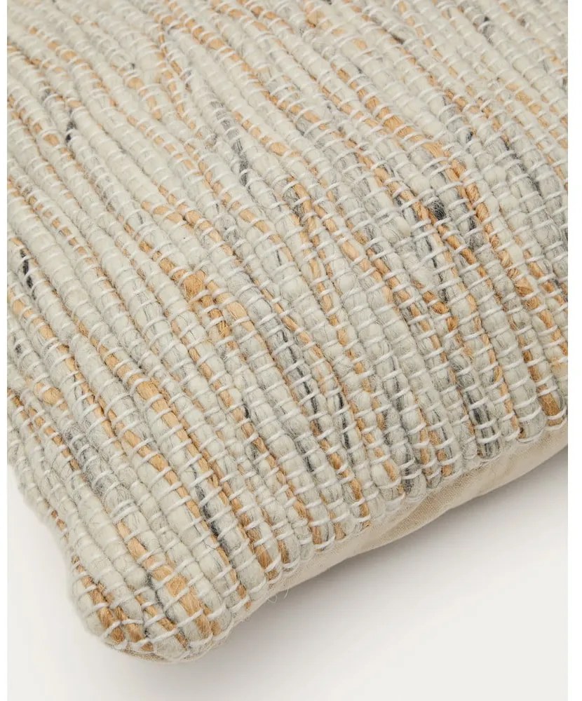 Poszewka na poduszkę z mieszanki wełny 45x45 cm Selise – Kave Home