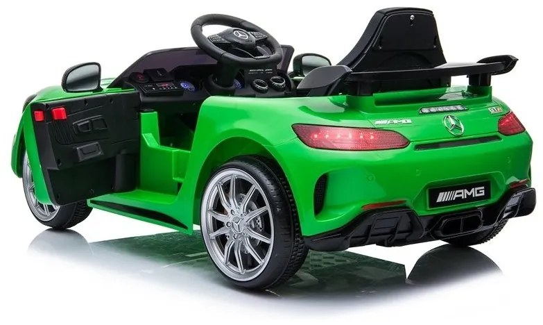 Auto na akumulator mercedes gtr zielony