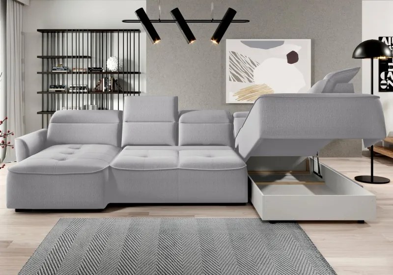 Narożnik MURILLO XL z elektryczną regulacją siedziska WERSAL