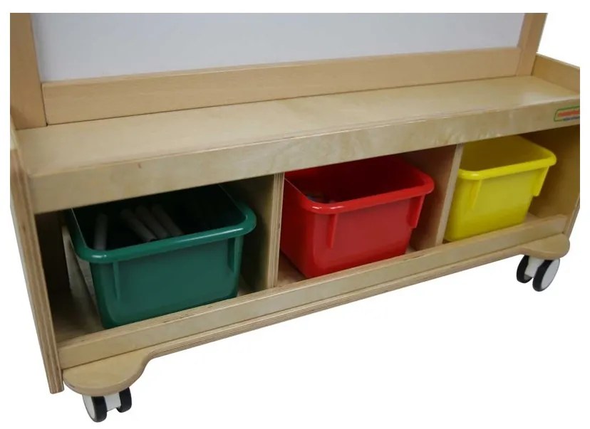 Dwustronna tablica kredowa i magnetyczna do pisania masterkidz