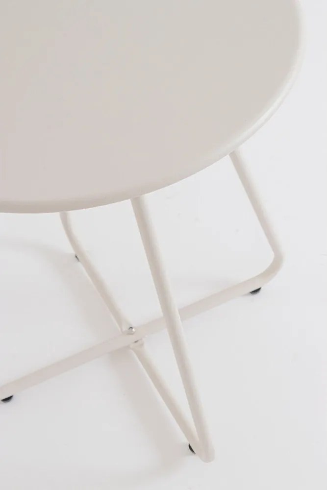 Stalowy okrągły stolik ogrodowy ø 45 cm Jable – Bizzotto