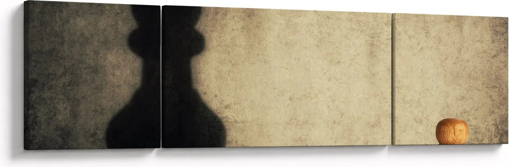 Obraz - Szachy 2 (170x50 cm)