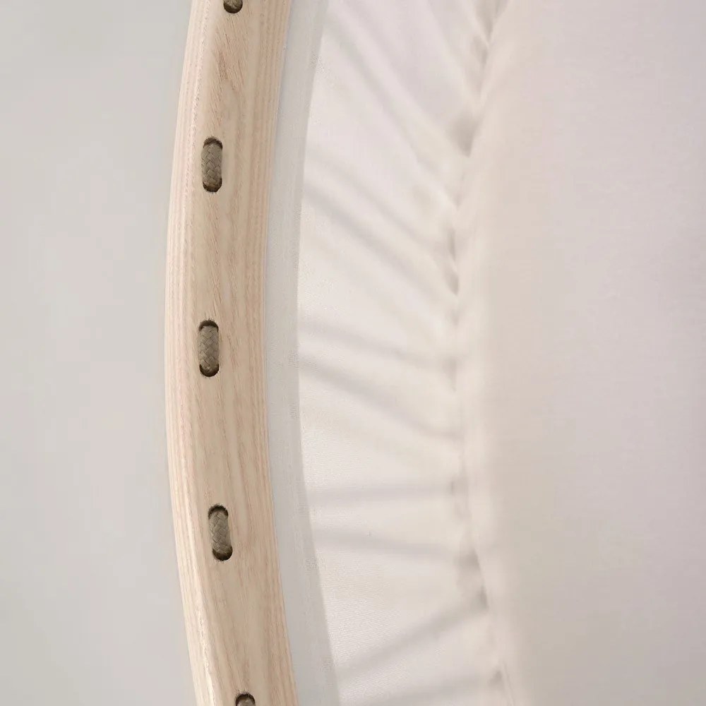 Naturalne łóżeczko dziecięce Kave Home Leonela, 40x75 cm